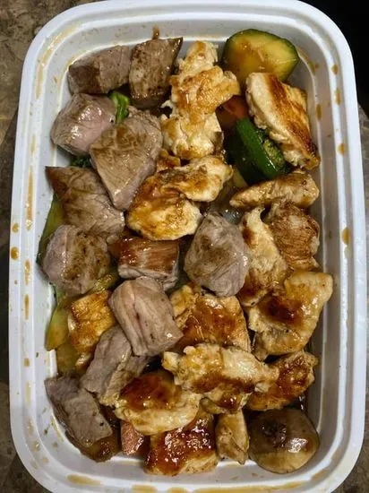 Pick Any 2 Items Hibachi Lunch Special