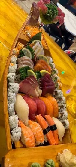 Boat for Two (Raw) Sushi & Sashimi Combo (Boat)