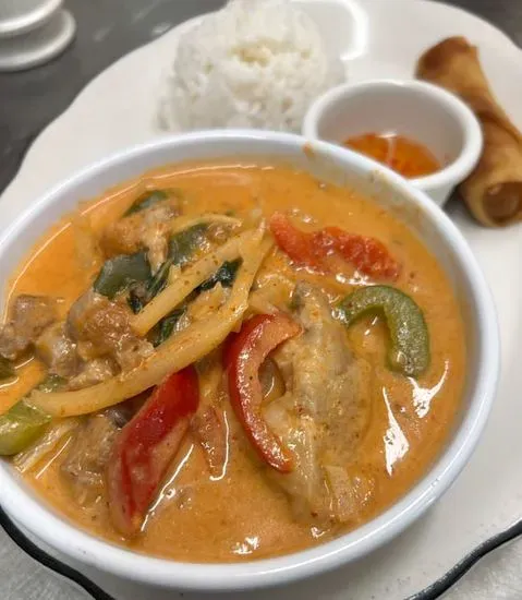 Duck Red Curry Lunch Special