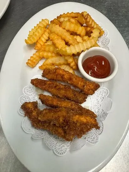 Chicken Fingers Kids Menu