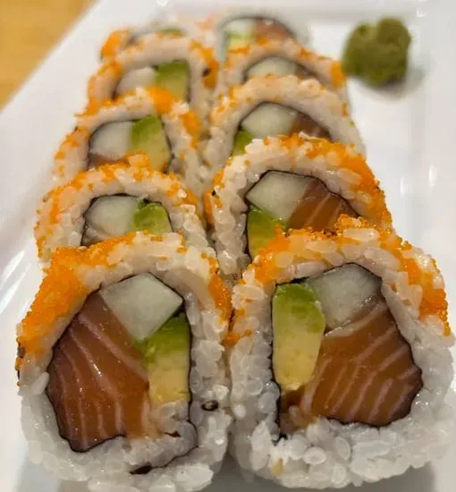 California Salmon Roll (Raw) Hand roll