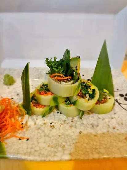 Veggie Naruto Cucumber Wrap Roll