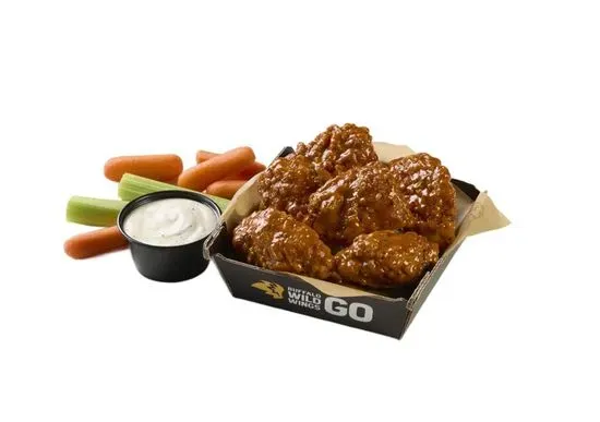 6 BBQ Ranch Boneless Wings