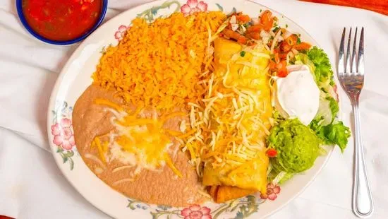 Seafood Chimichanga