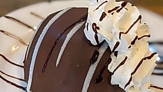 Chocolate Tuxedo Bomb