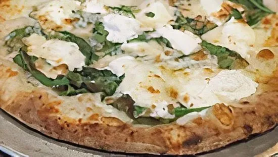 Ricotta & Spinach (Personal Wood Fired Neapolitan Pizza)