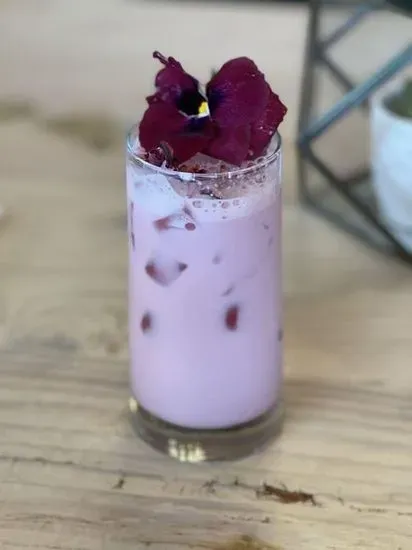 Rose Tea Latte