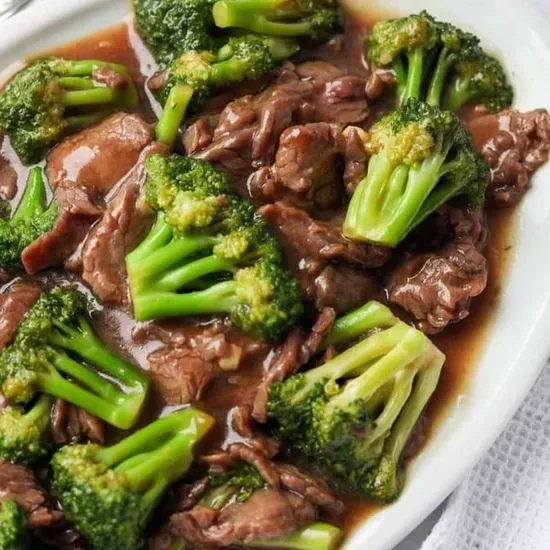 60. Beef with Broccoli