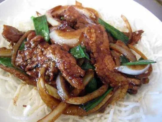 64. Pepper Steak with Onion