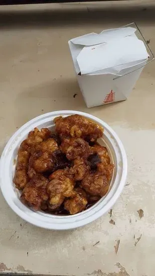 57. orange chicken