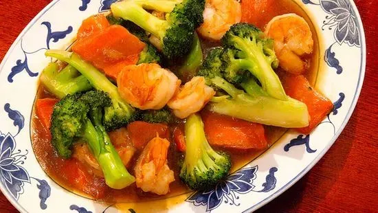 St. Shrimp with  Broccoli