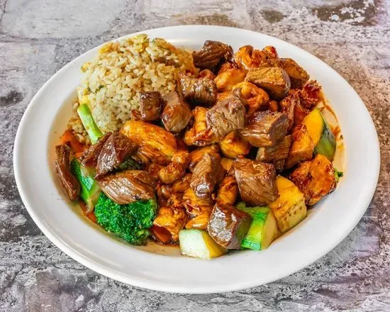 Steak and Chicken Hibachi Combo