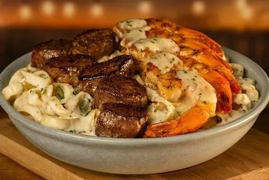 Kingsland Filet & Shrimp Pasta