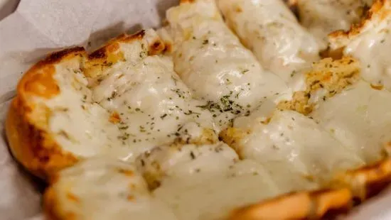 Garlic Bread with Melted Mozzarella