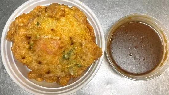 100. Shrimp Egg Foo Young