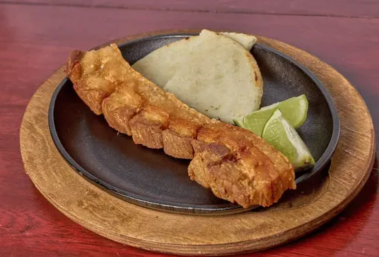 Chicharrón / Pork Fried Skin.