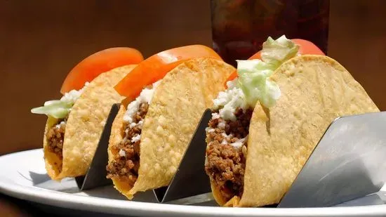 19. Chicken or Beef Tacos