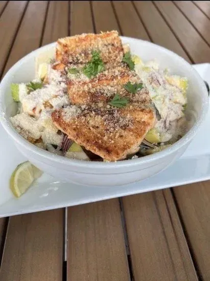 Salmon Caesar Salad