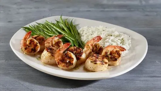 Grilled Scallops & Shrimp