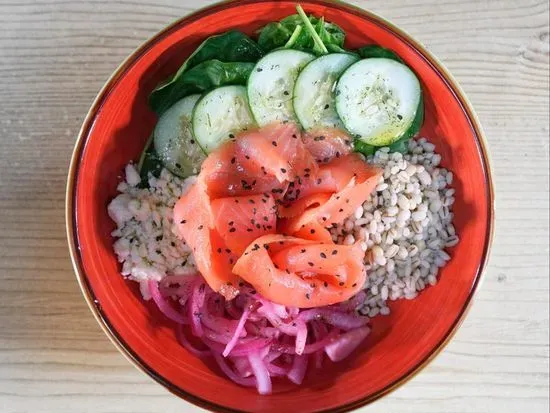 Smoked Salmon & Barley Bowl*