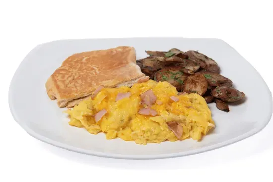 Ham con Queso Scramble