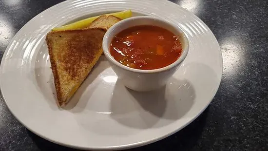 Soup (Cup) and Sandwich