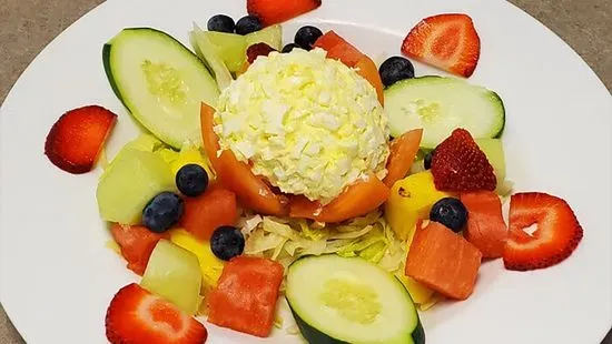 Stuffed Tomato with Egg Salad