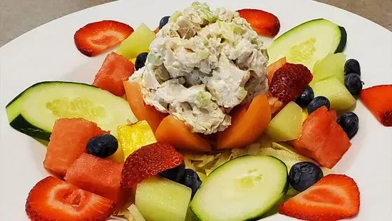 Stuffed Tomato with Chicken Salad or Tuna Salad