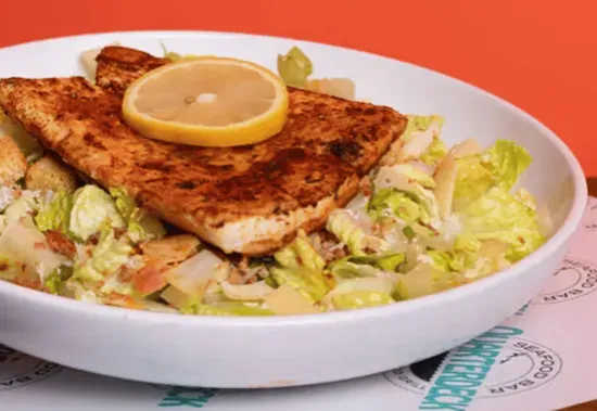 Caesar Salad with Fresh Mahi