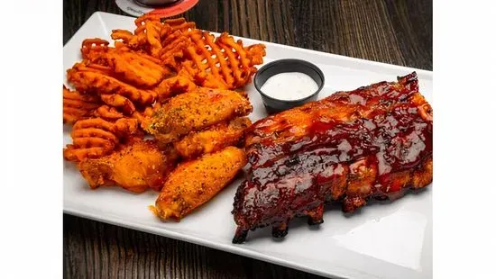 Baby Back Ribs - Half Rack Combo