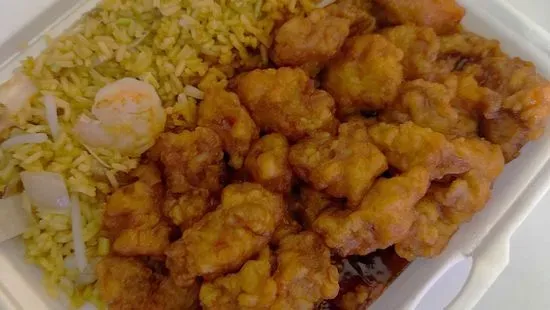 Orange Chicken Combo