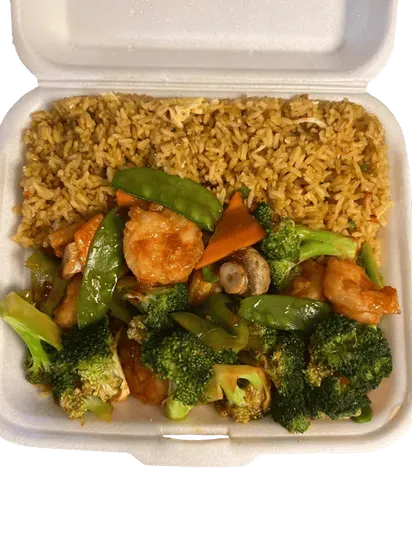 Shrimp in Hot Garlic Sauce Combo