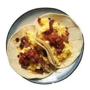 Bacon, Egg & Cheese Taco