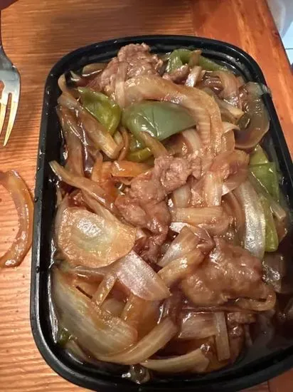 71. Pepper Steak with Onion