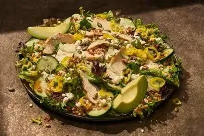 Balsamic Chicken Greens With Grains