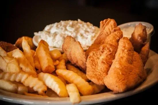 Hand Breaded Catfish & Fries