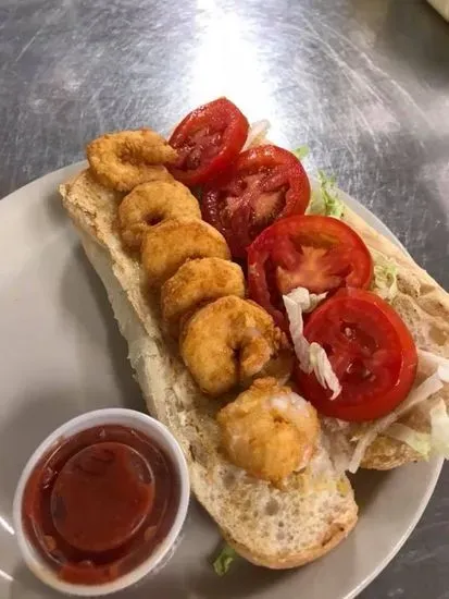 Fried Shrimp Po Boy