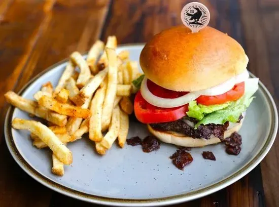 Jammed Bacon Burger