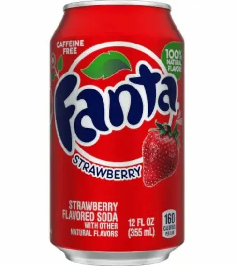 Fanta - Strawberry - Soft Drink