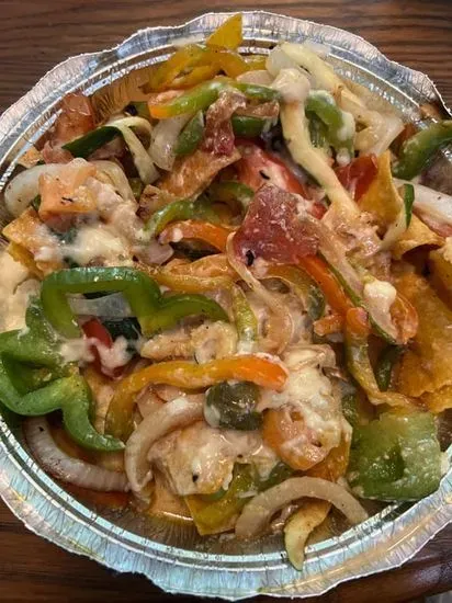 Fajita Veggie Nachos