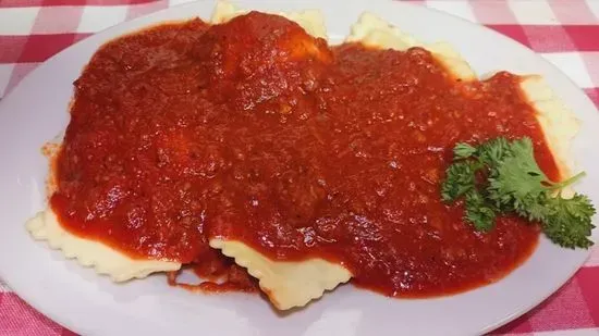 Half Order Beef Ravioli