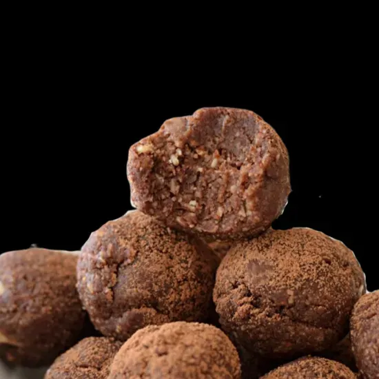 CHOCOLATE COCONUT PECAN PROTEIN BITES