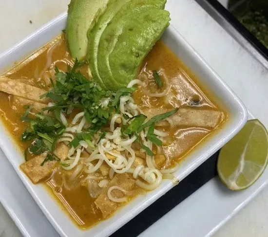 Creamy Chicken Poblano Soup