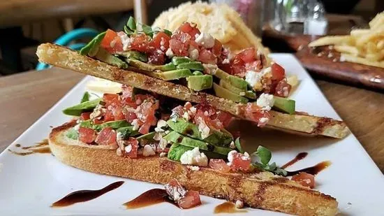 Caprese Avocado Toast