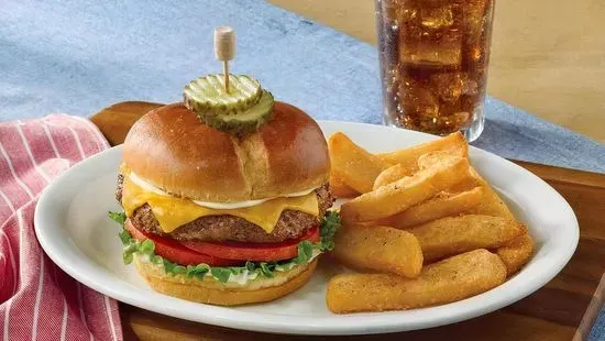 The Barrel Cheeseburger*