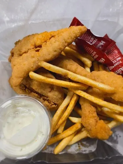 Chicken Strips (W/Fries)