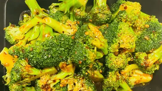 CS3. Broccoli with Hot Garlic Sauce