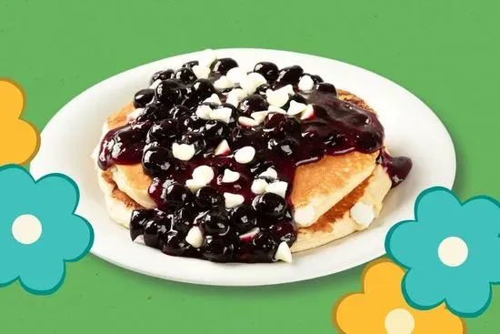 Blueberry White Chocolate Pancakes