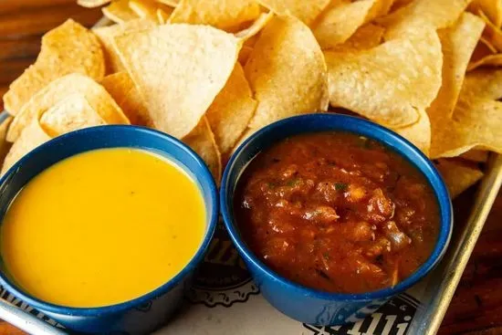 Chips with Queso