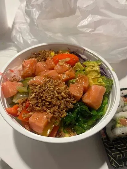 2. Salmon Poke Bowl